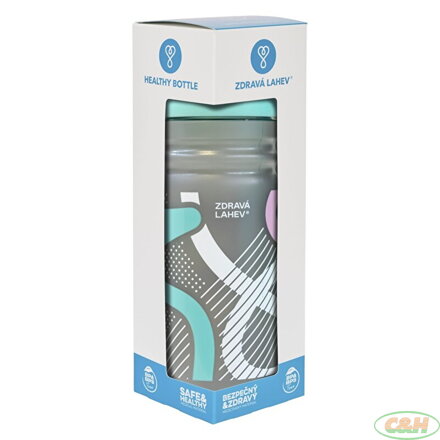 Zdravá lahev 0,7 l  Sport Element tyrkys