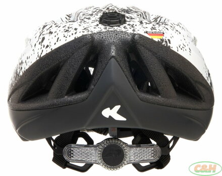 přilba KED Street Junior Pro S black white matt 49-55 cm