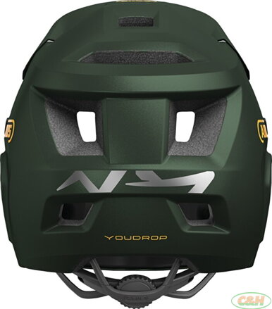 přilba ABUS YouDrop FF moss green S