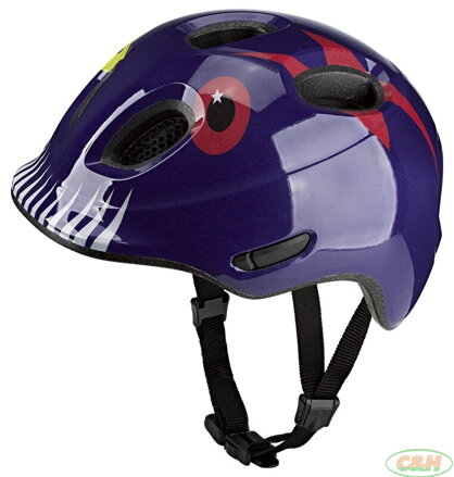 přilba KED Meggy Spark S Monster Mood Purple Blue 45-50 cm
