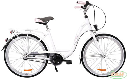 kolo STORM Barcelona 28" 3sp. 17" bílé