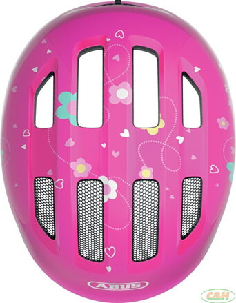 přilba ABUS Smiley 3.0 pink butterfly S