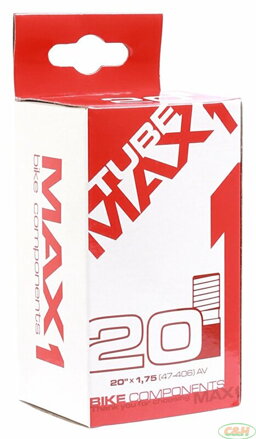 duše MAX1 20×1,75 AV (47-406)