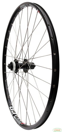 zapletené kolo 26" MAX1 Disc Center lock zadní 8-11sp. černé/stříbrné