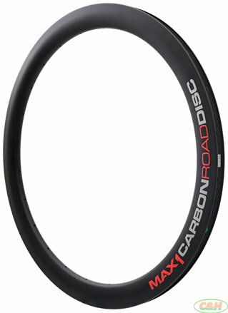 ráfek MAX1 Carbon Road Disc 50 mm/24 děr clincher 28 mm