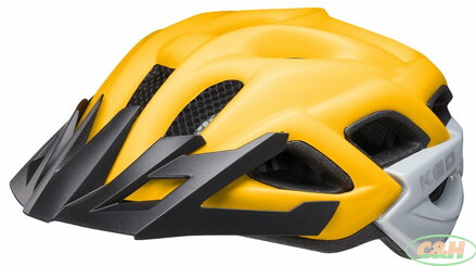 přilba KED Status Junior S yellow black matt 49-54 cm