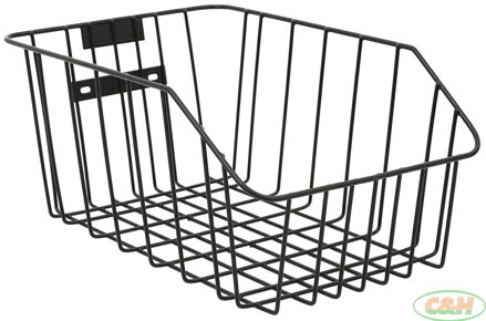 koš zadní na kolo MAX1 L černý