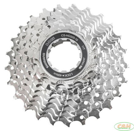 10-kazeta SHIMANO CSHG500 Tiagra 11-25 zubů