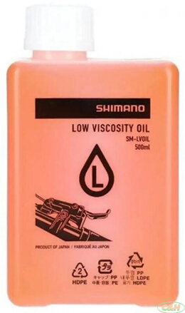 minerální olej hydraulický SHIMANO nízkoviskózní 500 ml SM-LVOIL