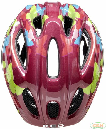 přilba KED Meggy II Trend M butterfly bordeaux 52-58 cm