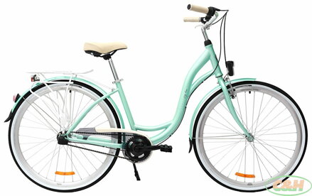 kolo STORM Barcelona 28" 3sp. 17" světle zelené