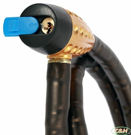 zámek MOTO MAX1 1000x18 mm 4 klíče
