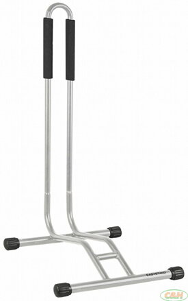 stojan výstavní pro kola 12"-29" stříbrný