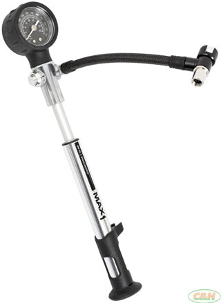 hustilka MAX1 Shock Sport Armour 600 PSI s manometrem