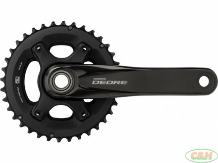 kliky SHIMANO Deore FC-M6000 175mm 38-28 zubů, 10 speed, v krabičce