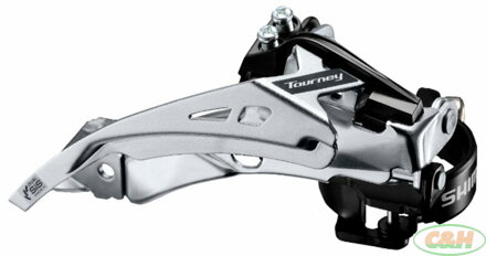 přesmykač SHIMANO FD-TY700, O 34,9 Top Swing, Dual pull 42 zubů, pro 6/7speed