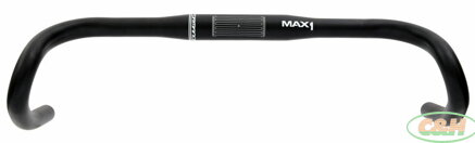 řidítka MAX1 Gravel 460/31,8 mm černé