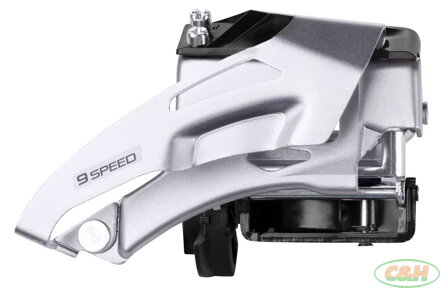 přesmykač SHIMANO Altus FD-M2020 2x9 speed 34,9mm Down Swing