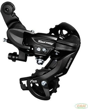 měnič SHIMANO RD-TY300D bez háku, 6/7 speed