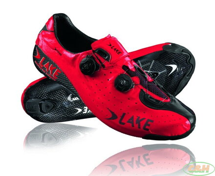tretry LAKE CX402 Carbon bílo/černé vel.45,5 Speedplay