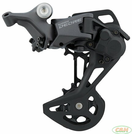 měnič SHIMANO Deore RD-M5130GS, 10 speed, Linkglide, černý