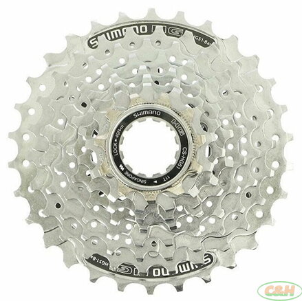 8-kazeta SHIMANO CS-HG51 11-32 zubů, stříbrná, v krabičce