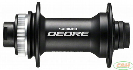 náboj disc SHIMANO Deore HB-M6010-BX 32děr Center lock 15mm e-thru-axle 100mm před. černý v krabičce