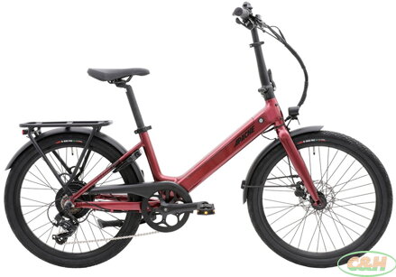 elektrokolo APACHE Tanka 24 RX (363 Wh) (S/M) bordó