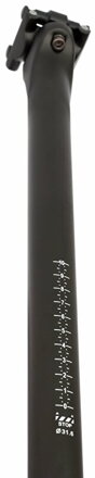 sedlovka MAX1 Evo Carbon 31,6/400 mm rovný zámek