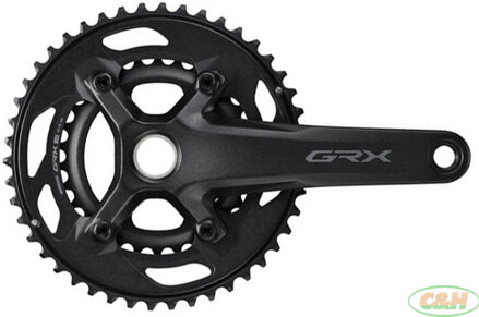 kliky SHIMANO GRX FC-RX610-2 175mm, 46-30 zubů,12 speed bez pouzdra, v krabičce