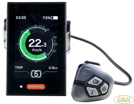 displej BAFANG LCD DP C18.CAN + ovladač
