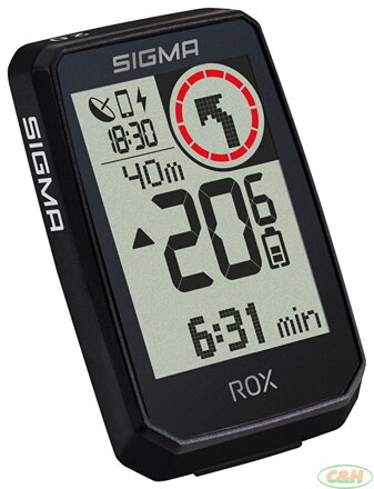 computer SIGMA Rox 2.0 Endurance GPS černý