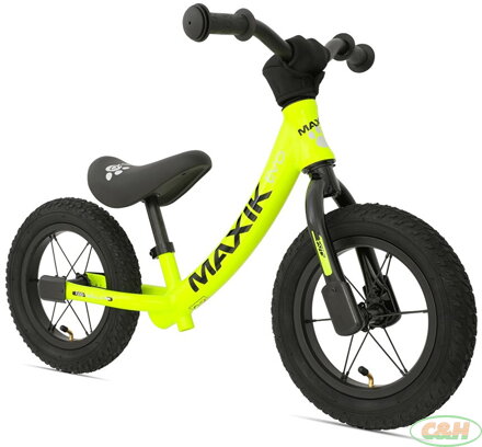odrážedlo MAXÍK Evo Lite fluo žlutá/černá