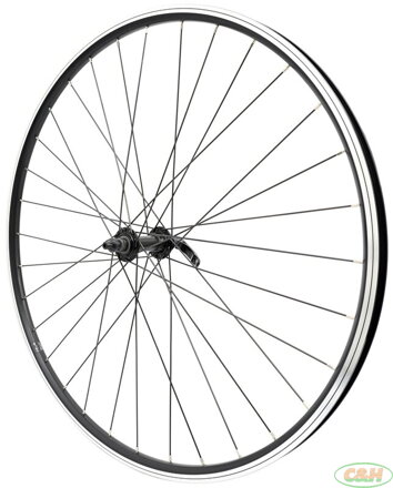 zapletené kolo 28/29" SHIMANO V-brake přední černé