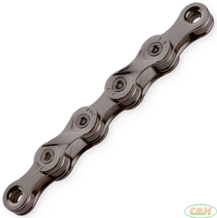 řetěz KMC X-9.73 šedý, 116 čl.