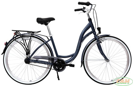 kolo STORM Stockholm 26" 3sp. 17" šedomodrá metalíza
