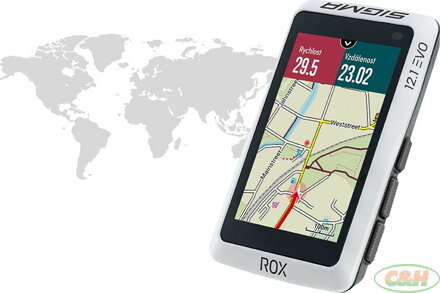 computer SIGMA Rox 12.1 Evo GPS bílý