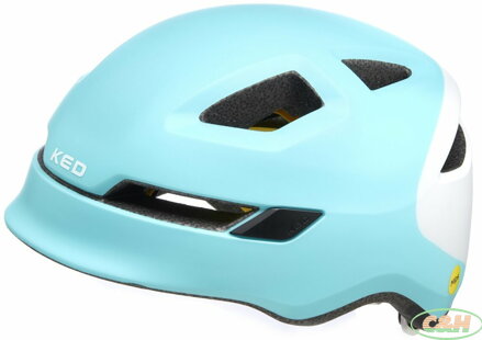 přilba KED Pop Mips S iceblue white 48-52 cm