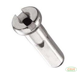 nipl MACH1 stříbrný závit 2,6 mm, pro dráty 2,3 mm