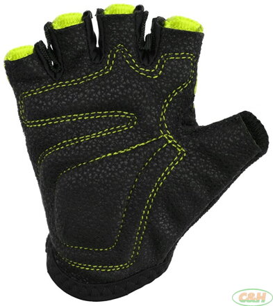 dětské krátkoprsté rukavice MAX1 7-8 let modro/fluo žluté