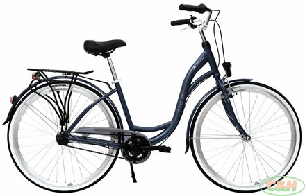 kolo STORM Barcelona 28" 3sp. 19" šedomodrá metalíza