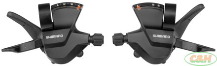 řazení SHIMANO Altus SL-M315 pár 3x7 speed černé, v krabičce