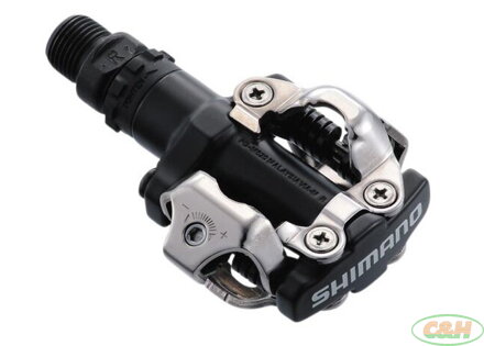 pedály SHIMANO SPD PD-M520L černé s kufry SM-SH51 v krabičce