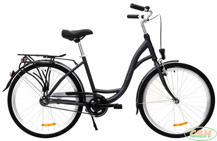 kolo STORM Stockholm 26" 1sp. 17" šedé matné