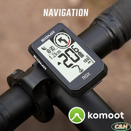 computer SIGMA Rox 2.0 Endurance GPS černý