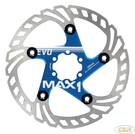 brzdový kotouč MAX1 Evo 180 mm modrý