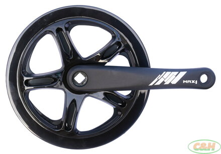 kliky MAX1 Single 46z 175mm černé s krytem