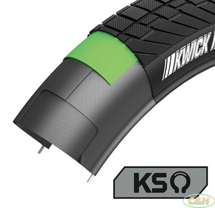 plášť KENDA Khan 700x35C/37-622 (K-935) K-Shield reflex, vhodný pro E-bike