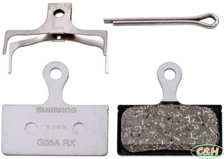 brzdové destičky SHIMANO G05A polymer, v krabičce