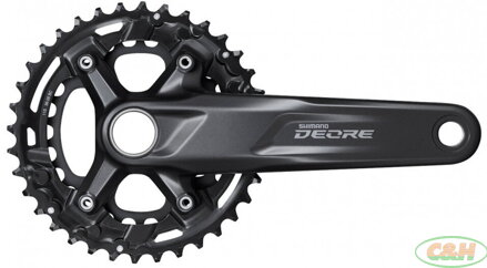 kliky SHIMANO Deore FC-M5100 175mm 36-26 zubů, 11 speed, HOLLOWTECH II , Boost